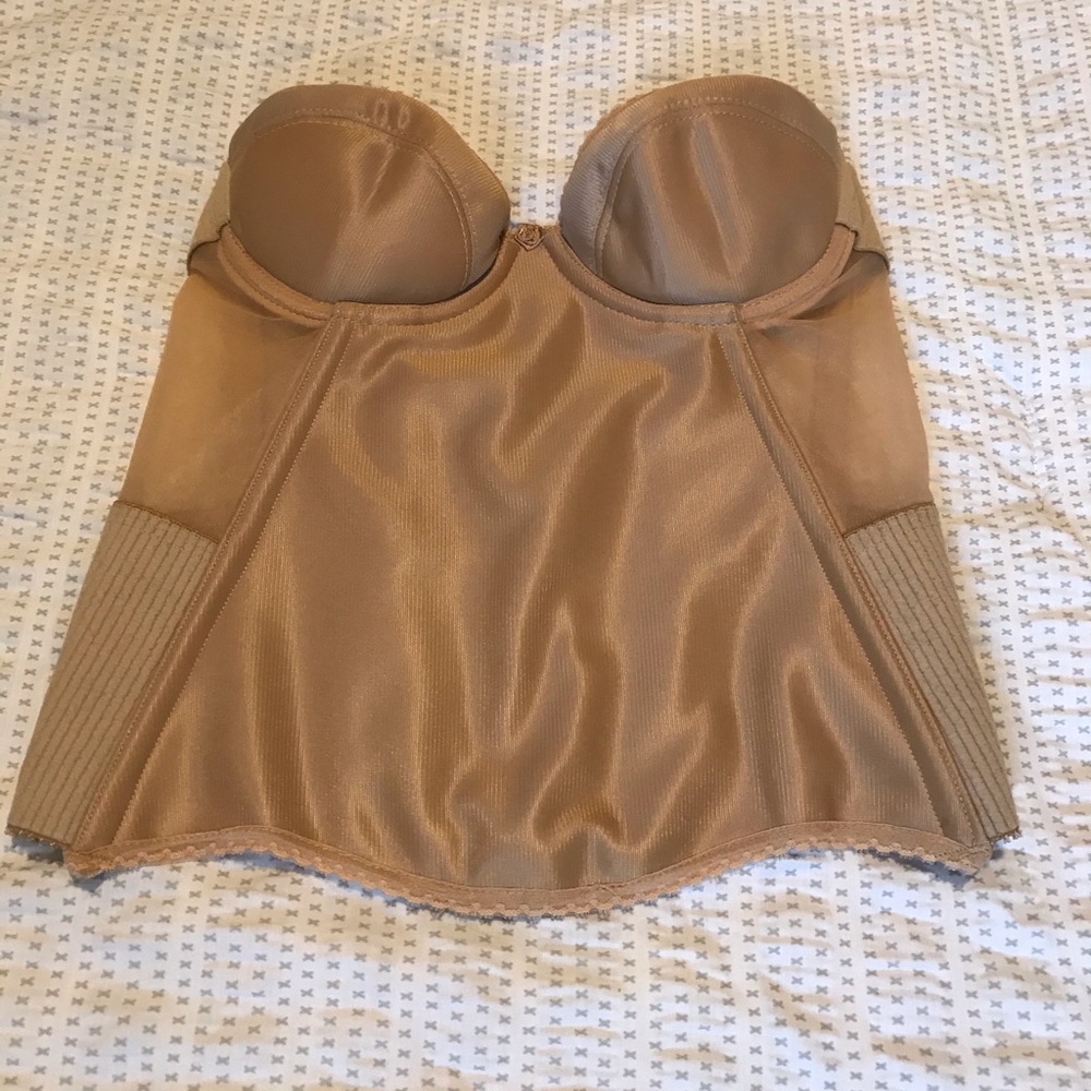 Backless Strapless Nude Bra 34B